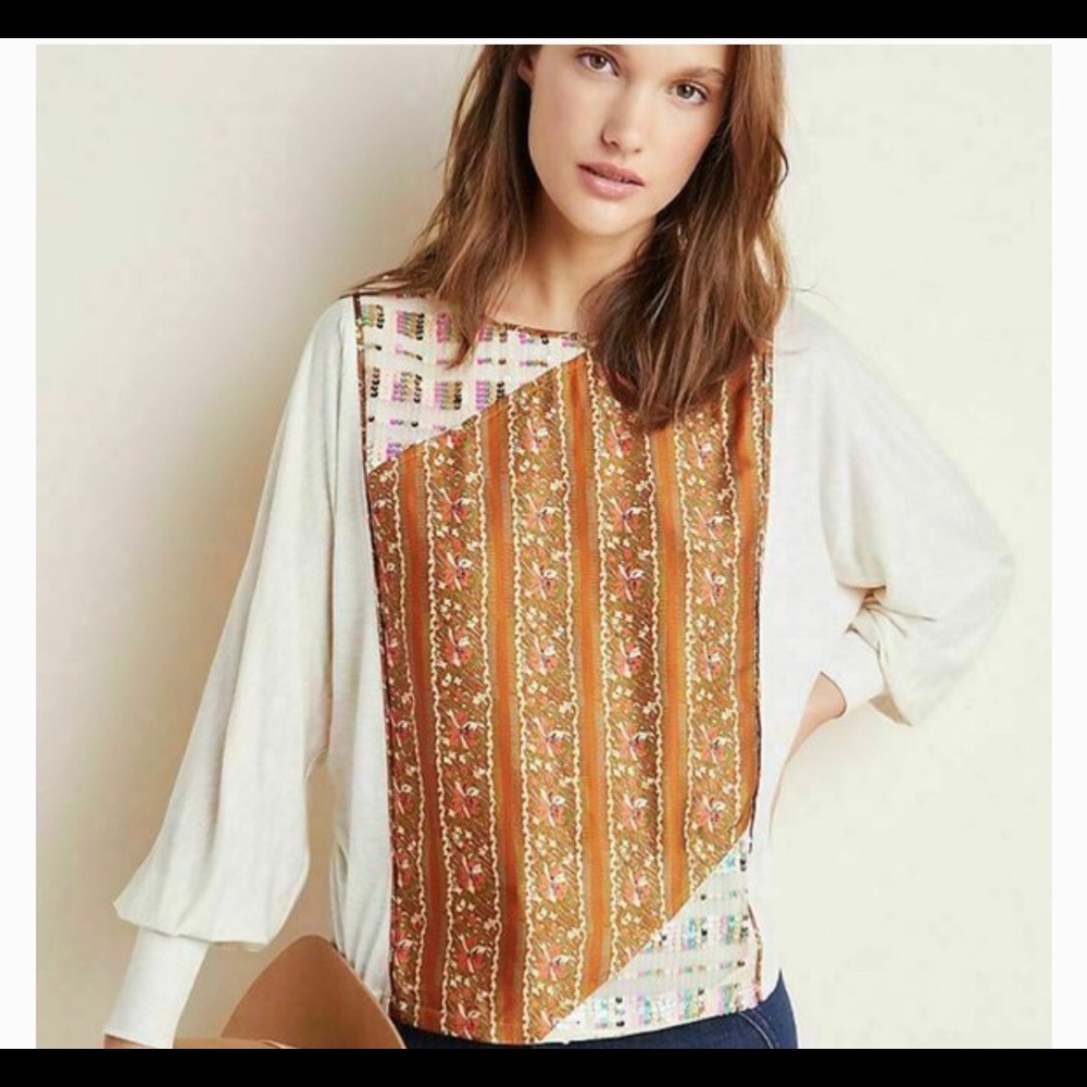 Anthropologie Tiny Sammie Sequence Top - image 1